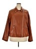 Torrid 100% Rayon Brown Jacket Size 5X Plus (5) - photo 1