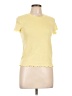 Splendid Yellow Short Sleeve Top Size L - photo 1