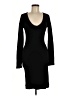 James Perse 100% Polyester Black Casual Dress Size Med (2) - photo 1
