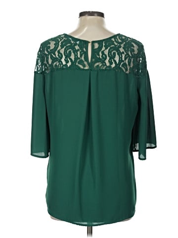 Octavia 3/4 Sleeve Blouse (view 2)