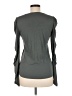 Bobi 100% Cotton Gray Long Sleeve Top Size M - photo 2