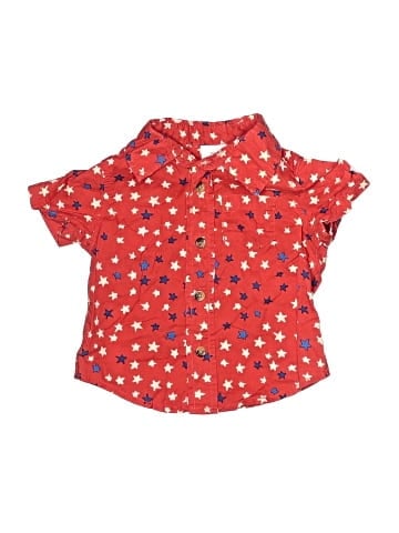 Okie Dokie Short Sleeve Button-Down Shirt (view 1)