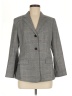 BOSS by HUGO BOSS Plaid Gray Blazer Size 8 - photo 1