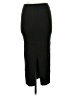 St. John Black Formal Skirt Size M - photo 2