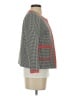 Nine West Houndstooth Gray Jacket Size 4 - photo 4
