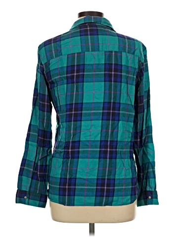 American Eagle Outfitters Long Sleeve Button-Down Shirt (view 2)