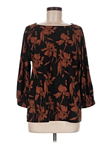 Halogen 3/4 Sleeve Blouse (view 1)