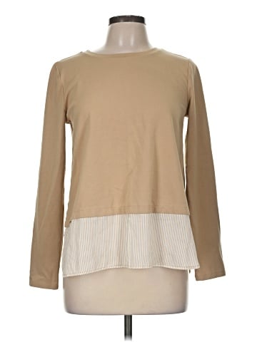 Ann Taylor Long Sleeve Top (view 1)