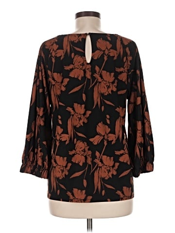 Halogen 3/4 Sleeve Blouse (view 2)