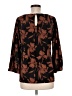 Halogen Brown 3/4 Sleeve Blouse Size M - photo 2