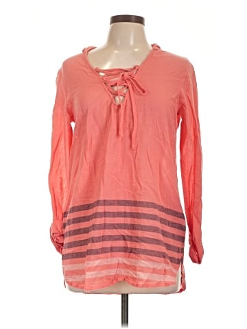 Lagaci Long Sleeve Henley (view 1)