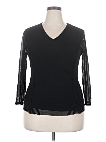 Anne Klein 3/4 Sleeve Top (view 1)