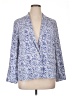 Talbots Print Blue Blazer Size XL Petite - photo 1