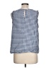 Merona Blue Sleeveless Blouse Size L - photo 2