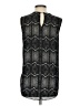Vince Camuto Animal Print Black Sleeveless Blouse Size XS - photo 2