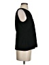 Halston Black Sleeveless Blouse Size S - photo 4