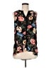 Spense 100% Polyester Black Sleeveless Blouse Size M - photo 1