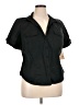 Mossimo Black Short Sleeve Blouse Size 16 - photo 1