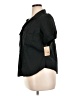 Mossimo Black Short Sleeve Blouse Size 16 - photo 5