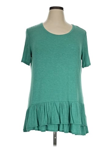 LOGO by Lori Goldstein Short Sleeve T-Shirt (view 1)