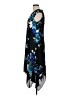 Luxology Floral Blue Cocktail Dress Size 10 - photo 5