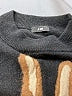 Ji Oh Black Turtleneck Sweater Size L - photo 7