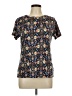 Croft & Barrow Blue Short Sleeve Blouse Size L - photo 1