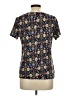 Croft & Barrow Blue Short Sleeve Blouse Size L - photo 2