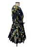 AaKaa Floral Blue Casual Dress Size L - photo 4
