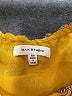 Max Studio 100% Polyester Yellow Sleeveless Blouse Size M - photo 7