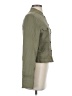 Express Design Studio 100% Silk Green Jacket Size S - photo 4