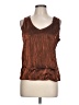 Jessica Brown Sleeveless Blouse Size L - photo 1