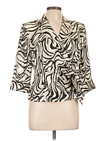 Alex Evenings 3/4 Sleeve Blouse (view 1)