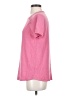 Pink Clover Solid Pink Active T-Shirt Size S - photo 5