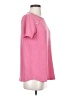 Pink Clover Solid Pink Active T-Shirt Size S - photo 4