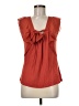 Deletta Orange Sleeveless Blouse Size M - photo 1