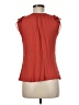 Deletta Orange Sleeveless Blouse Size M - photo 2
