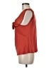 Deletta Orange Sleeveless Blouse Size M - photo 5