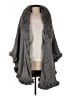 Max Studio Gray Poncho One size (estimated) - photo 1
