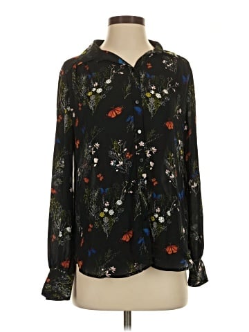 Worthington Long Sleeve Blouse (view 1)
