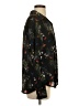 Worthington 100% Polyester Floral Black Long Sleeve Blouse Size S - photo 4