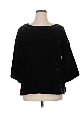 Soft Surroundings 3/4 Sleeve Top (view 1)