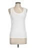 Nine West White Tank Top Size L - photo 1