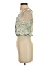 Charlotte Russe Green Sleeveless Blouse Size S - photo 5