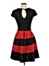 Karin Stevens Color Block Black Cocktail Dress Size L - photo 2