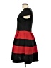 Karin Stevens Color Block Black Cocktail Dress Size L - photo 5