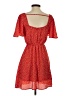Sienna Sky 100% Polyester Hearts Red Casual Dress Size XS - photo 2