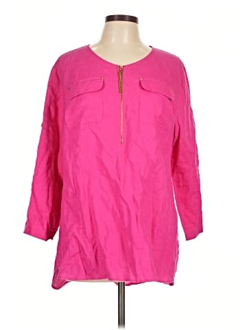Ellen Tracy 3/4 Sleeve Blouse (view 1)