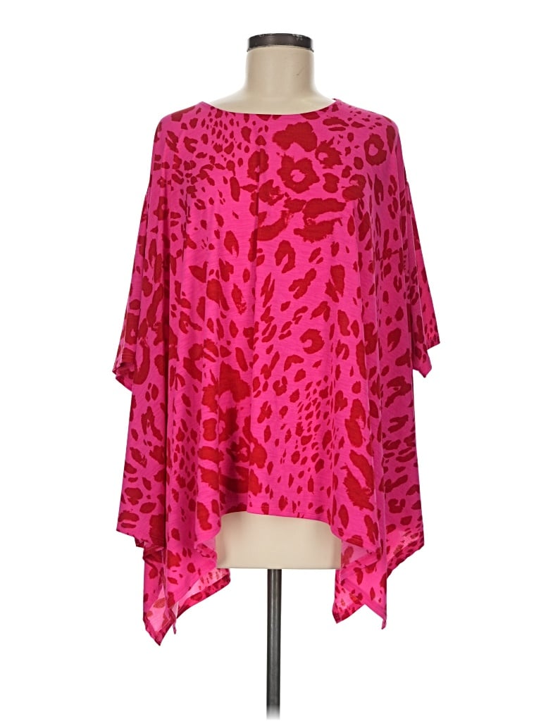 Pre-owned Jodifl Poncho In Pink