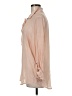 Staccato Tan Long Sleeve Blouse Size M - photo 5